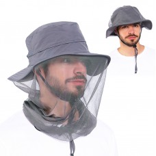 Mosquito Head Net Hat - Fishing Hat with Netting